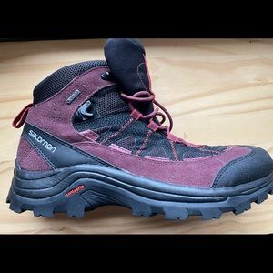 Salomon Authentic LTR GTX Ortholite Hiking Shoes sz 10